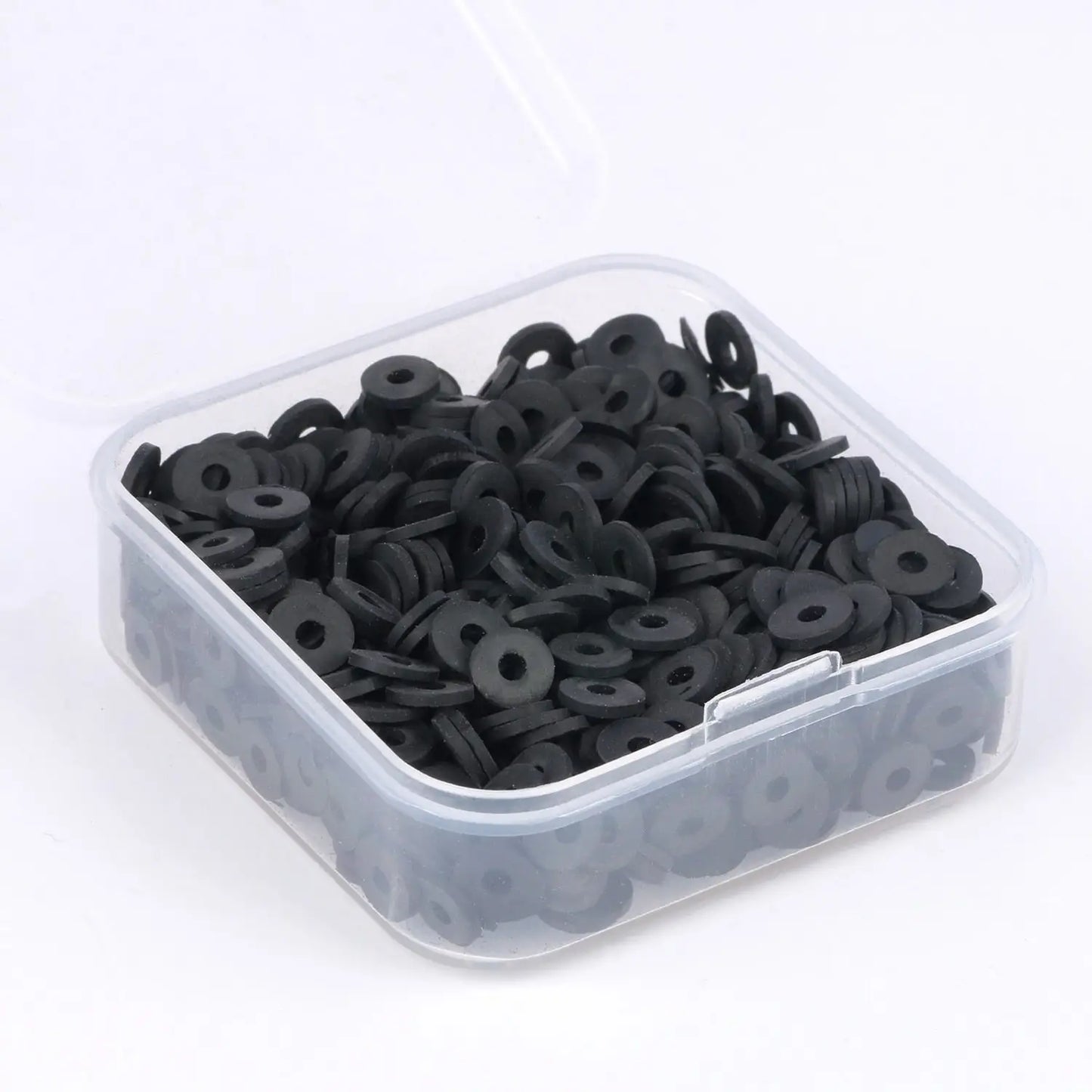 500 perles heishi en argile 6 mm