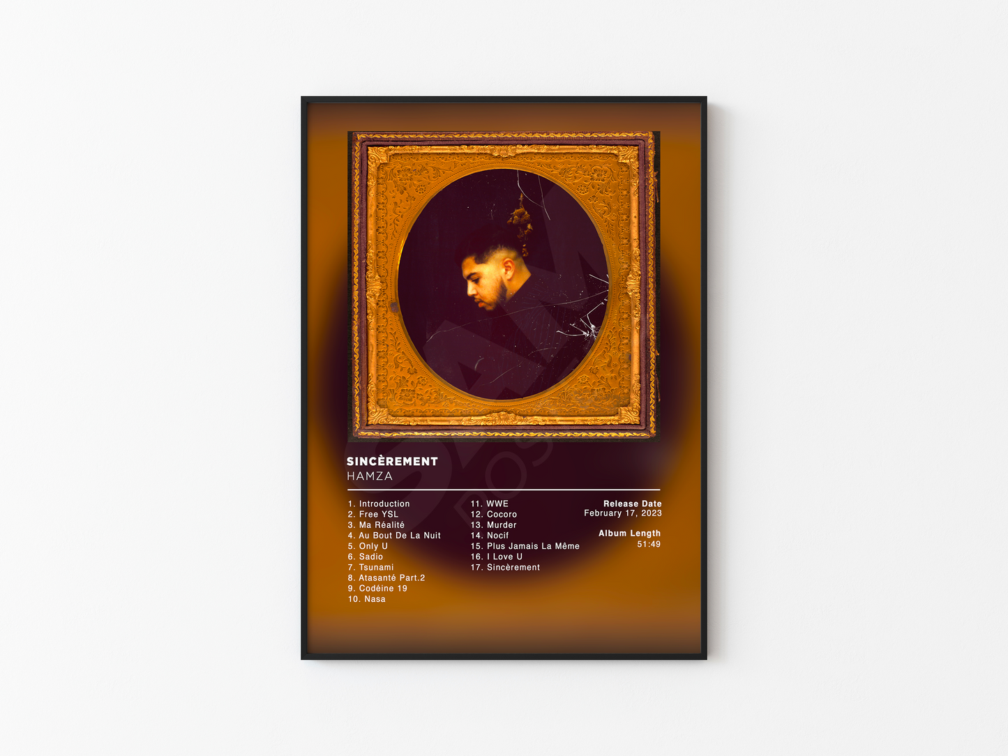 Sincèrement Hamza Poster