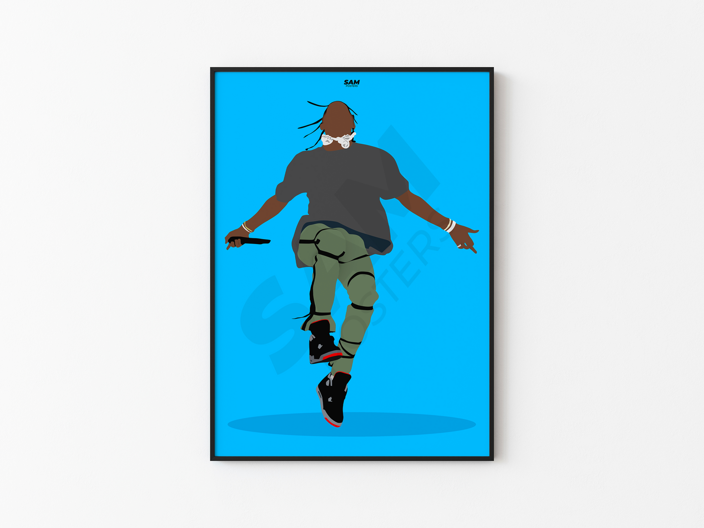 Travis Scott Minimaliste Poster