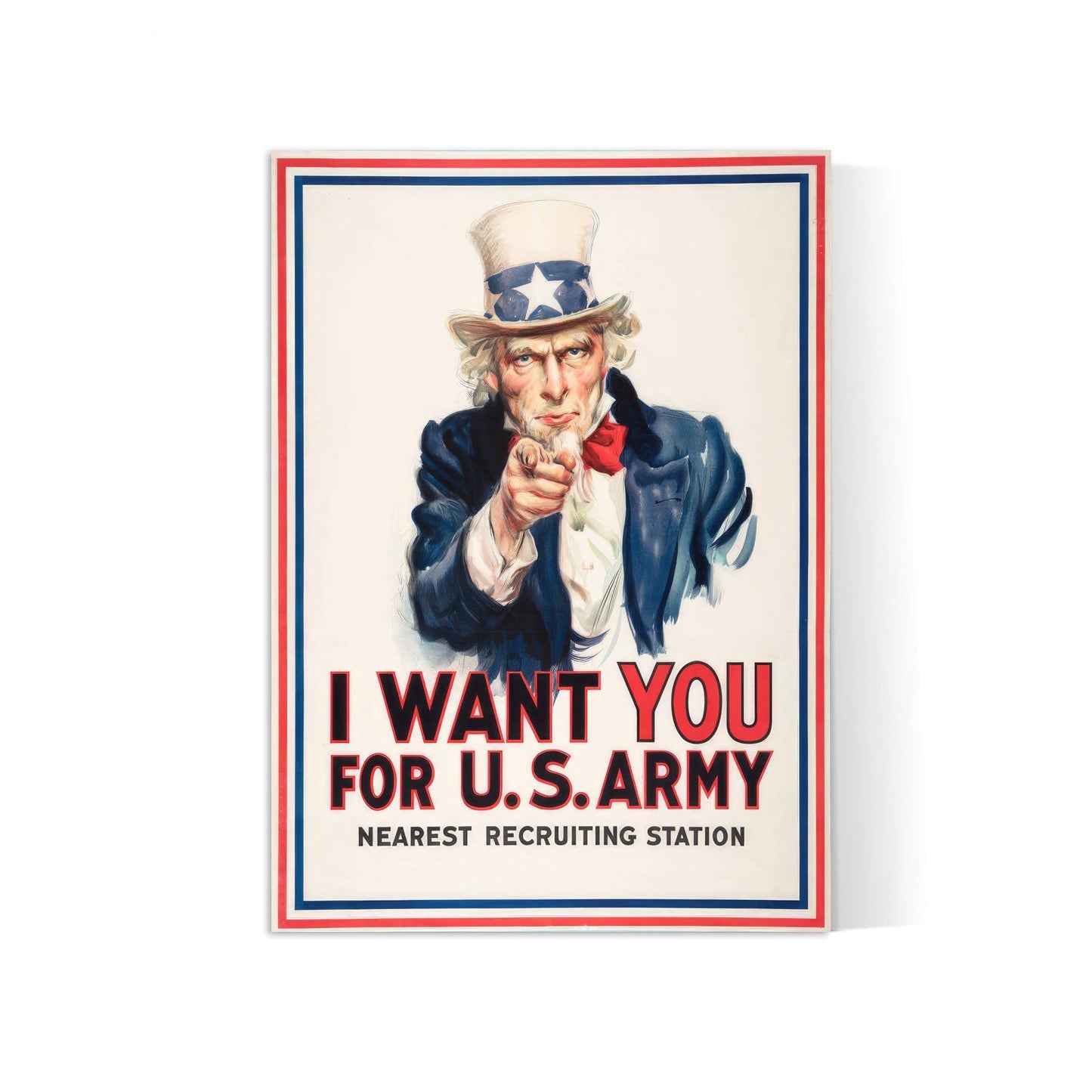 Affiche de propagande "I want you for US Army" - Haute Définition - papier mat 230gr/m²