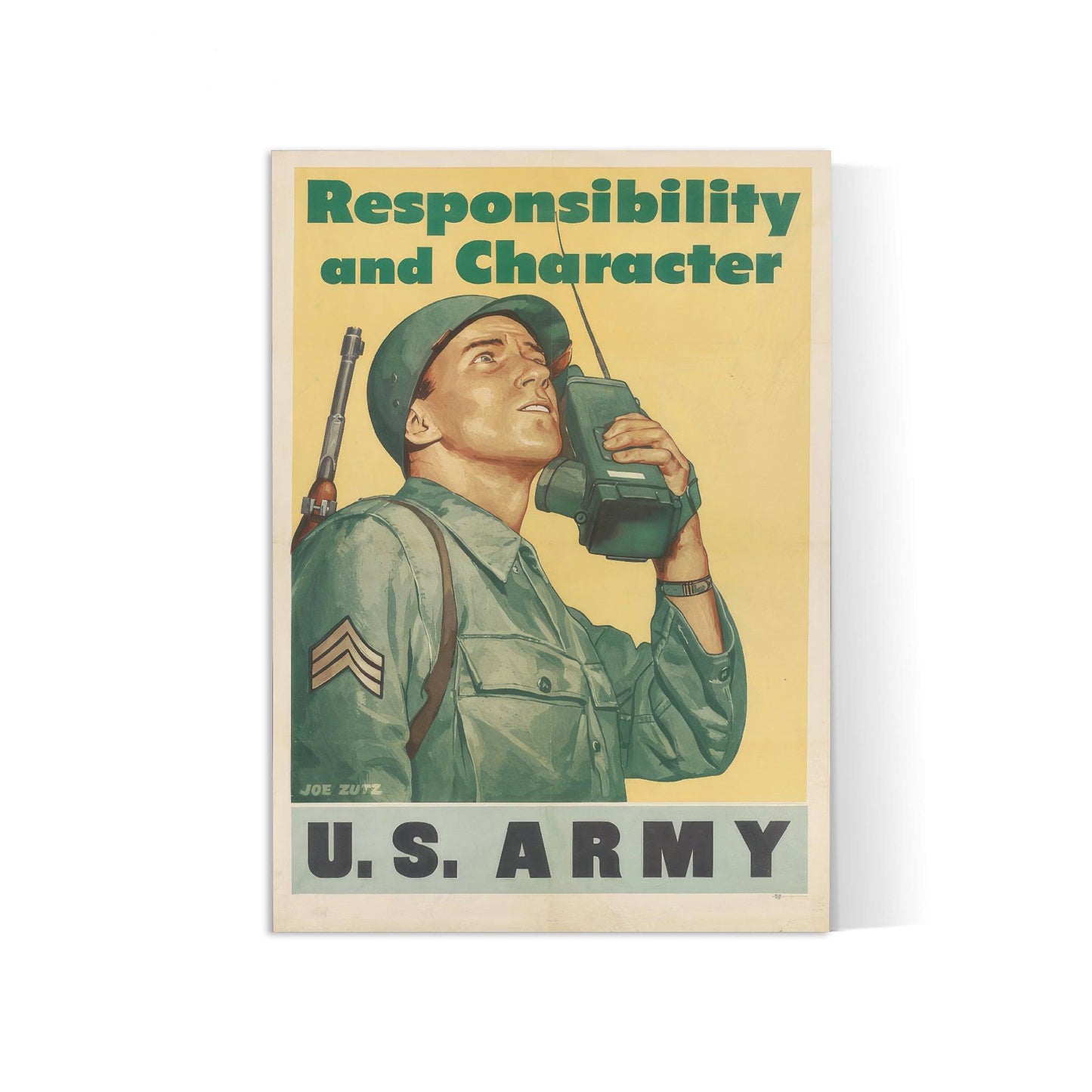 Affiche de propagande "US ARMY" - Haute Définition - papier mat 230gr/m²
