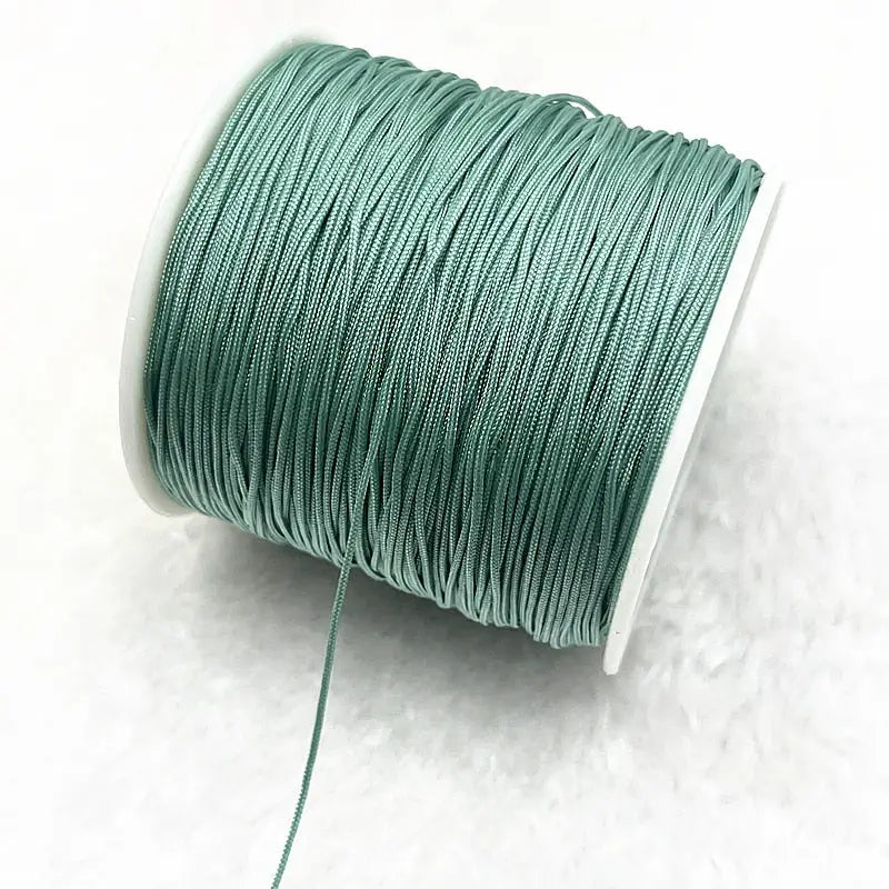 10 m de fil de nylon 0,4 mm vert d'eau
