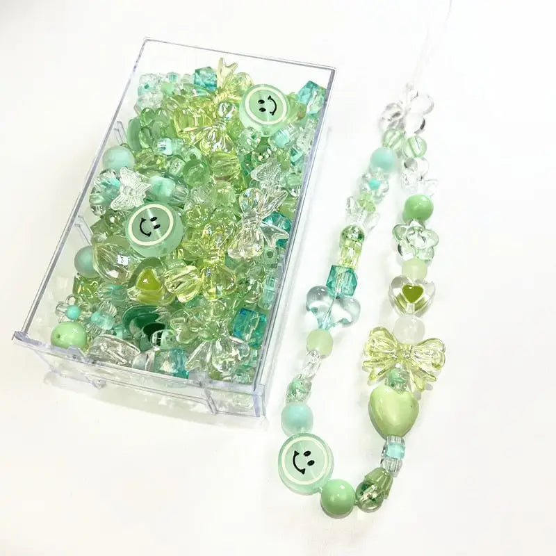 20 g de perles acryliques couleur printemps