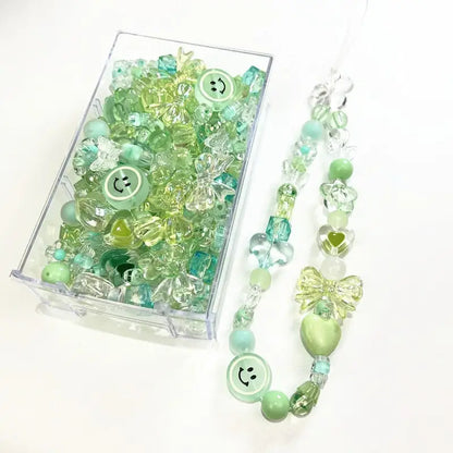 20 g de perles acryliques couleur printemps
