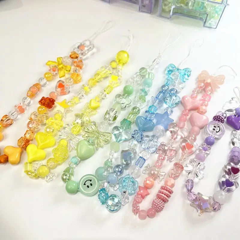 20 g de perles acryliques couleur printemps