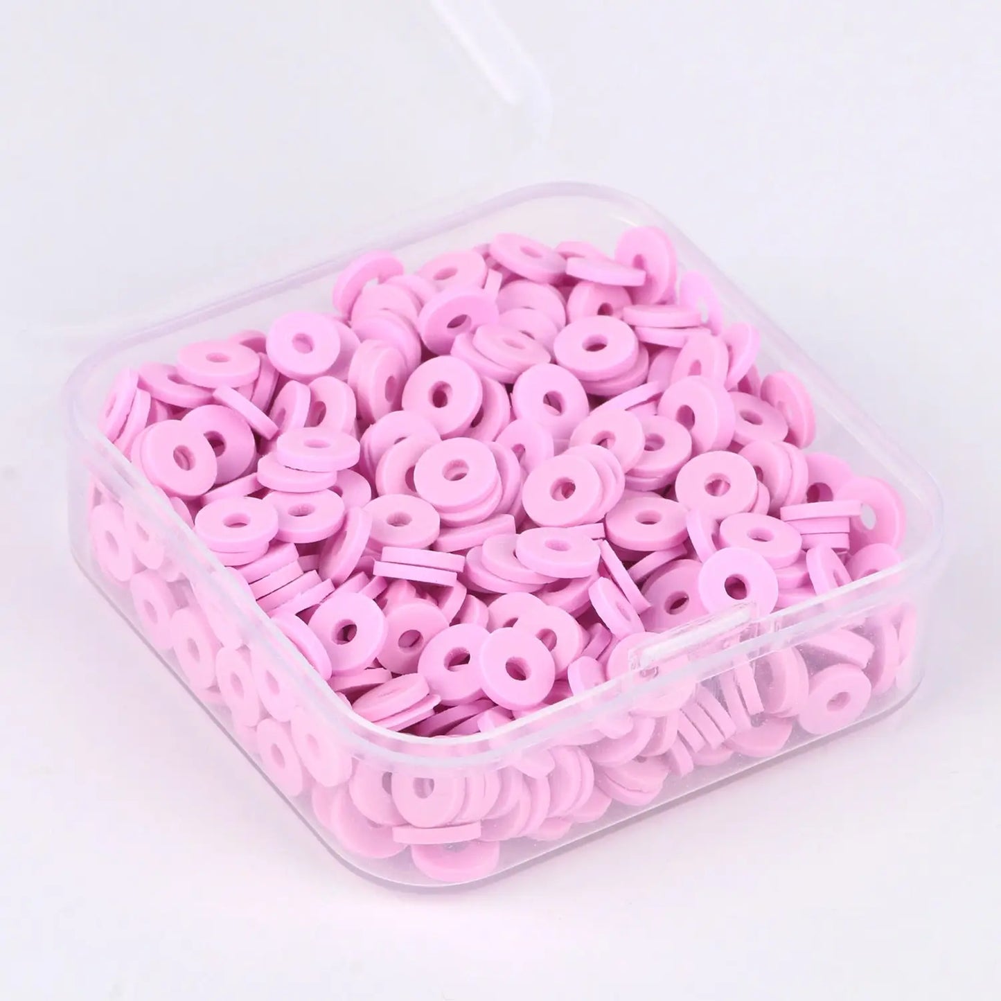 500 perles heishi en argile 6 mm