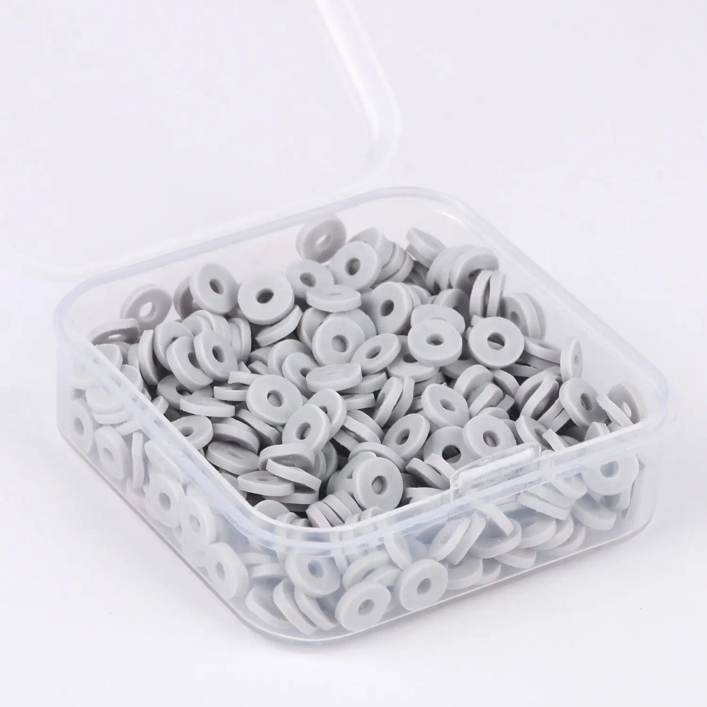 500 perles heishi en argile 6 mm