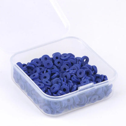 500 perles heishi en argile 6 mm