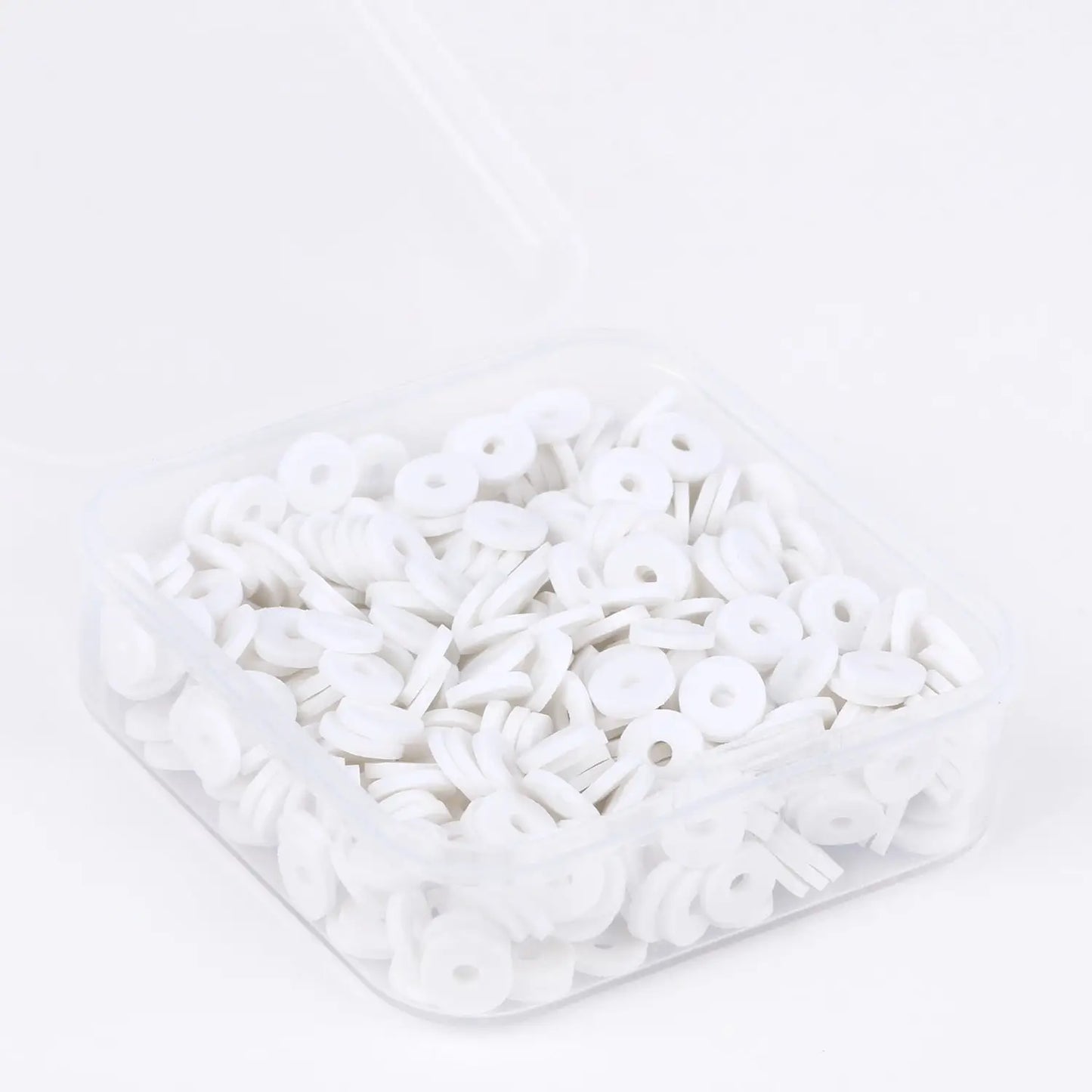 500 perles heishi en argile 6 mm