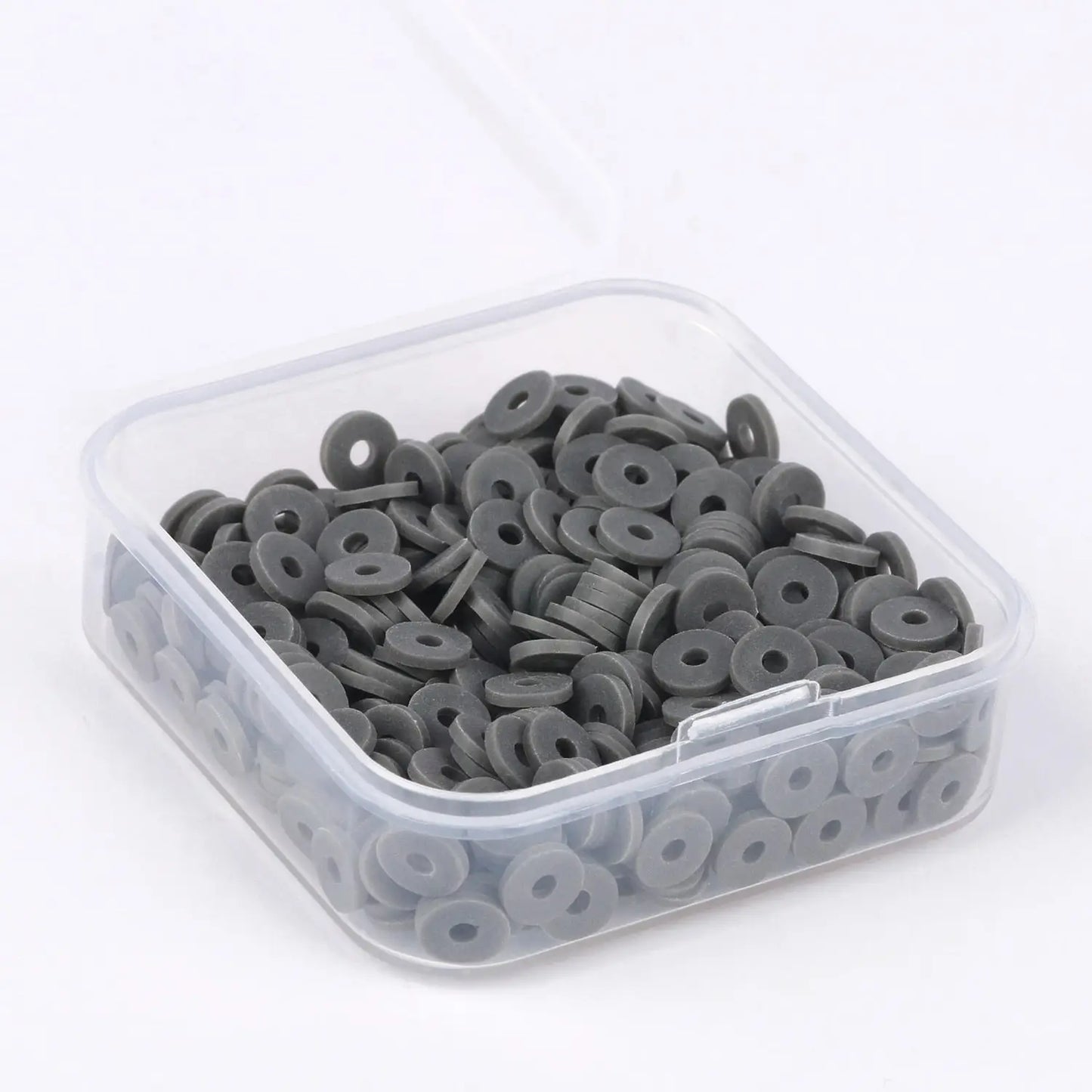 500 perles heishi en argile 6 mm