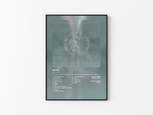 Beyah Damso Poster