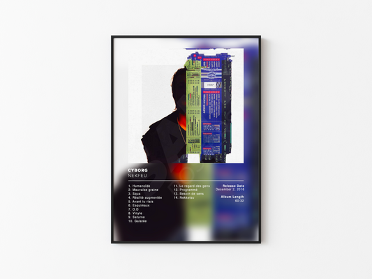 Cyborg Nekfeu Poster