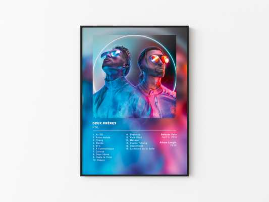 Deux Frères PNL Poster
