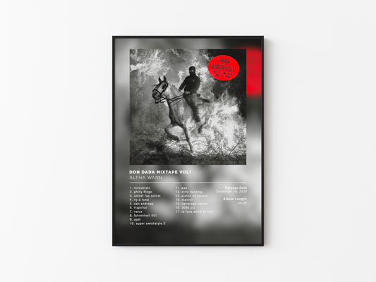 Don Dada Mixtape Vol 1 Alpha Wann Poster