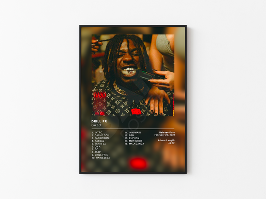 Drill FR Gazo Poster