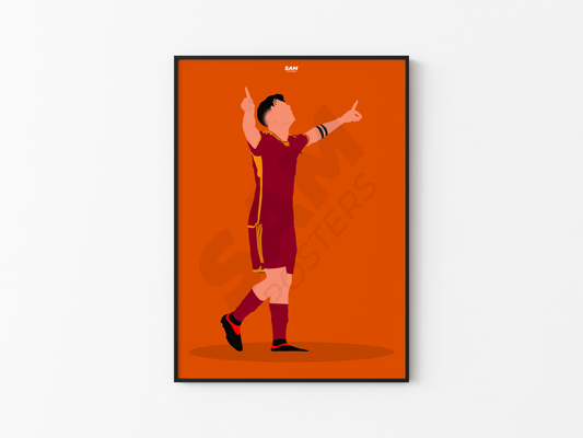 Paulo Dybala AS Rome Poster