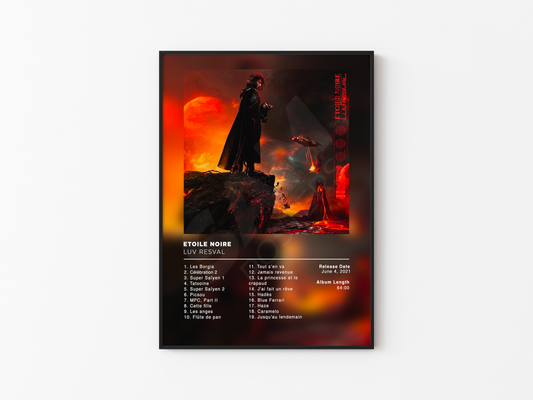Etoile Noire Luv Resval Poster