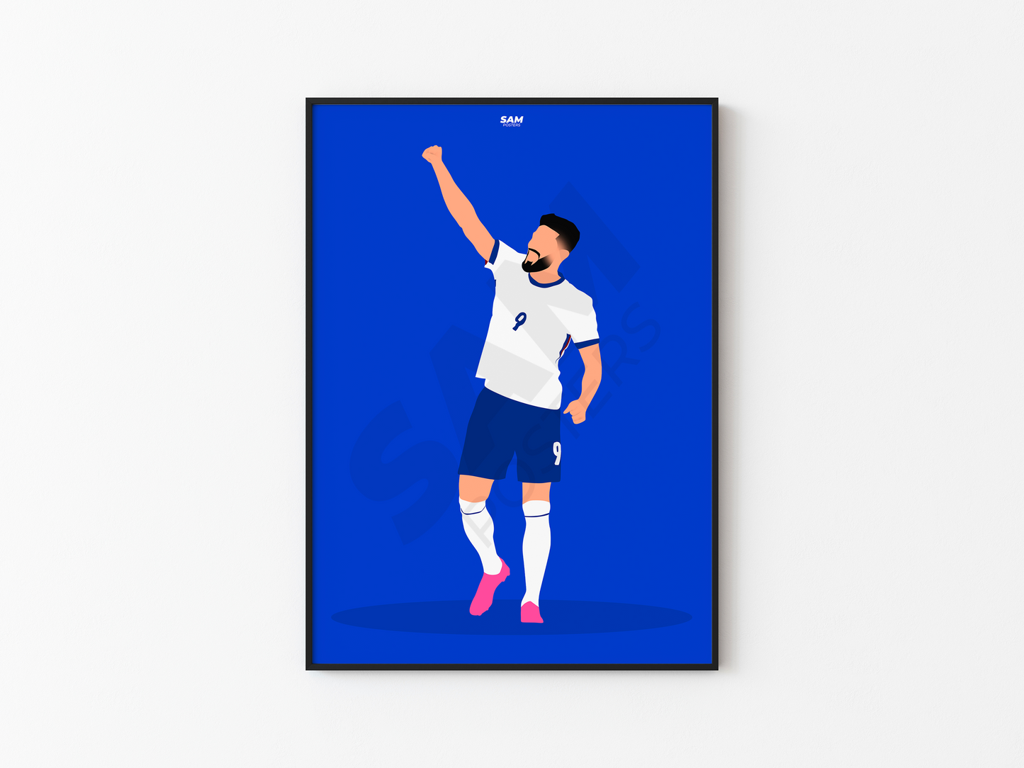 Olivier Giroud Equipe de France Poster