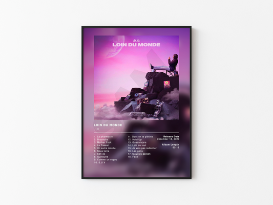 Loin du monde JuL Poster
