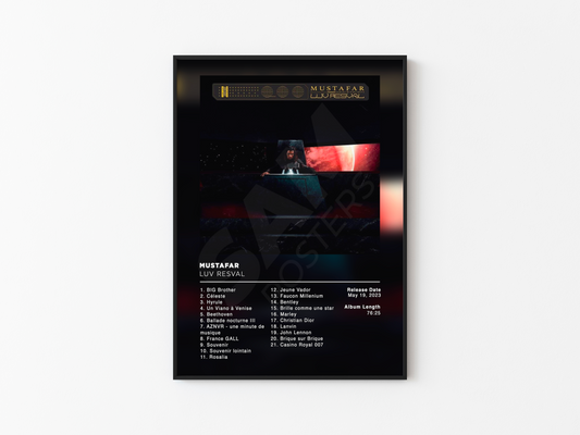 Mustafar Luv Resval Poster