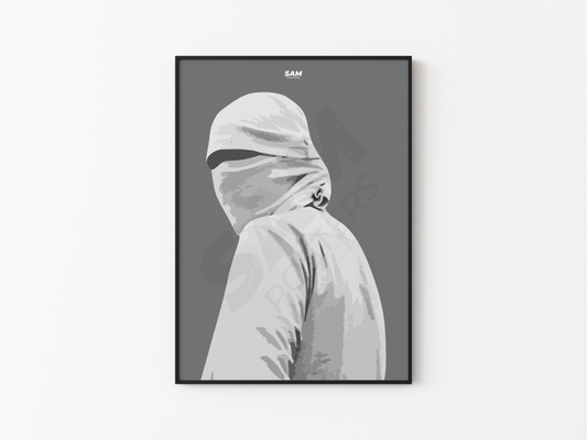 Nepal Minimaliste Poster