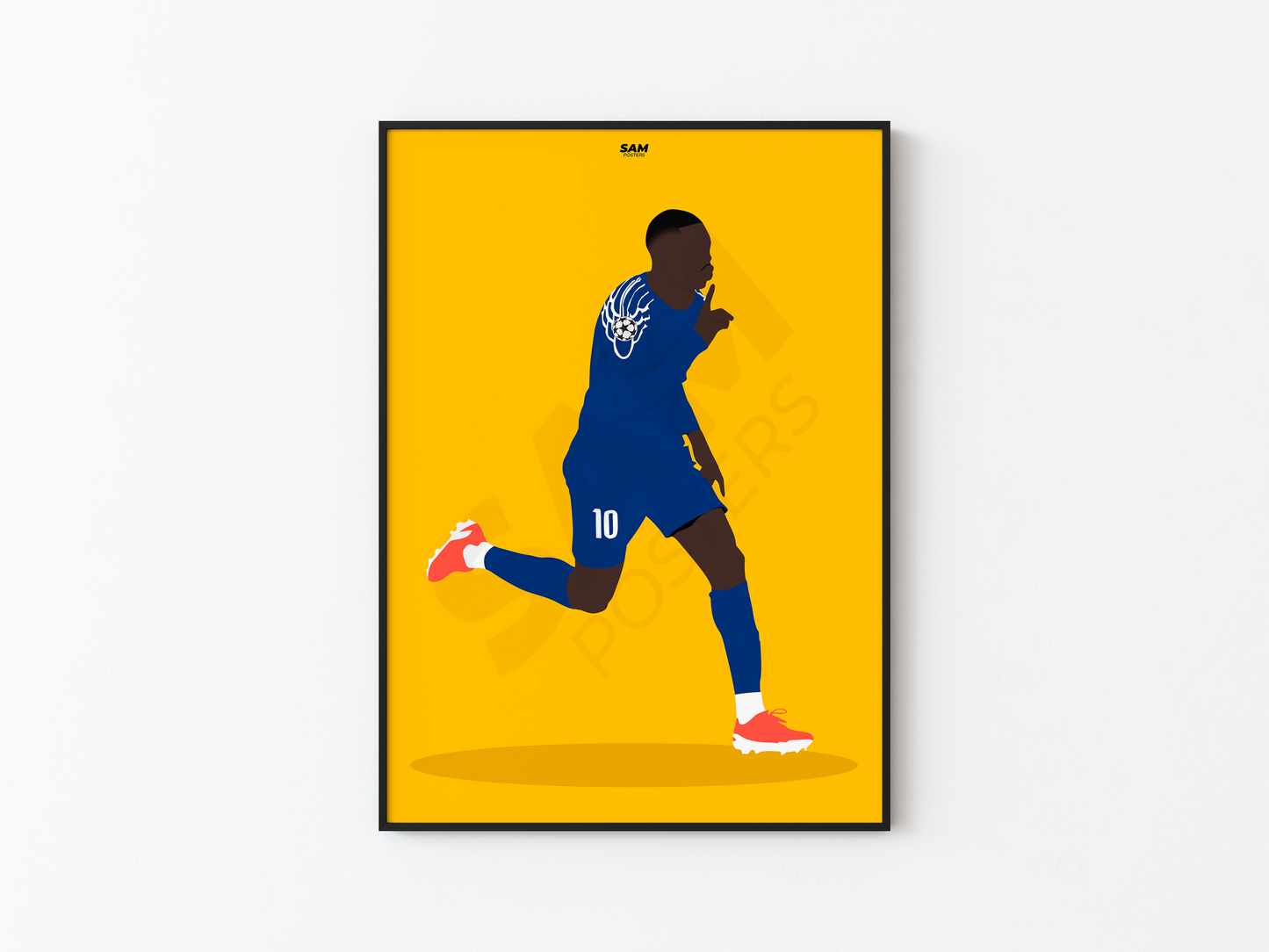 Ousmane Dembele PSG Poster