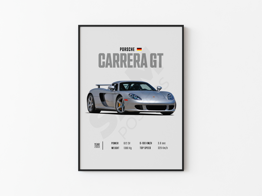 Porsche Carrera GT Poster