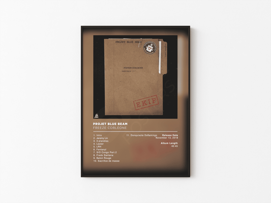 Projet Blue Beam Freeze Corleone Poster