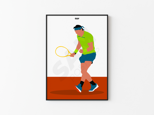 Rafael Nadal Poster