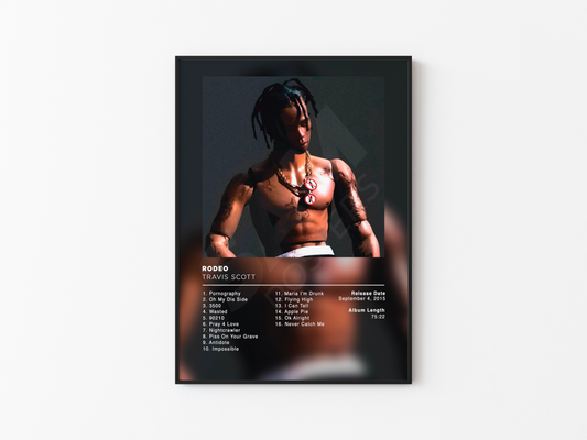 Rodeo Travis Scott Poster