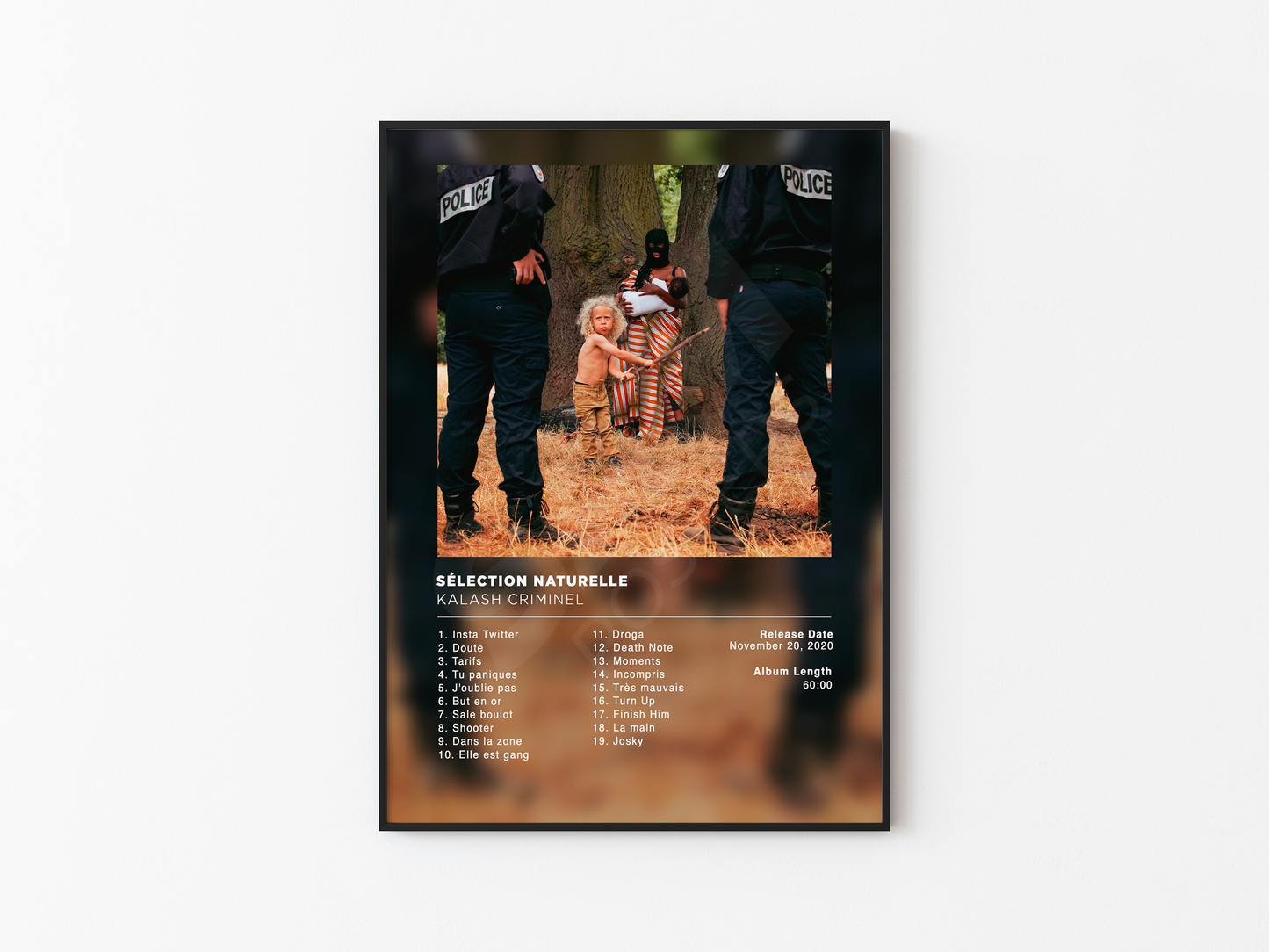 Selection Naturelle Kalash Criminel Poster