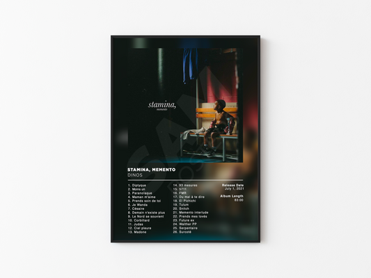 Stamina Memento Dinos Poster