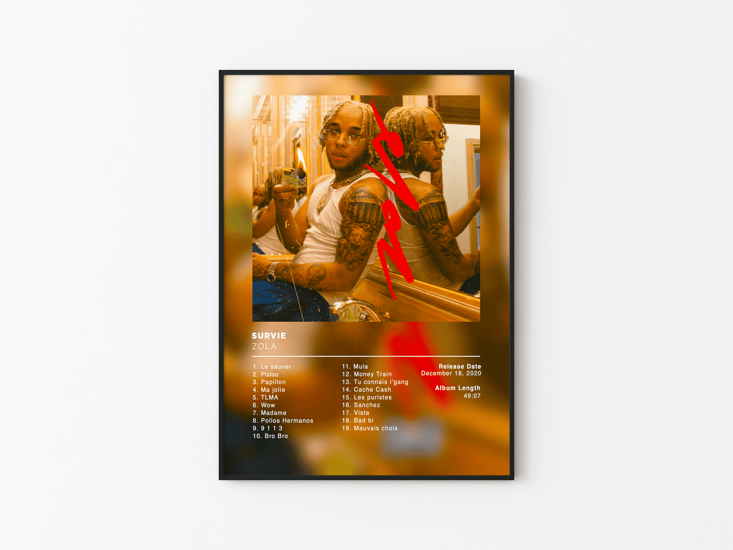 SURVIE ZOLA POSTER