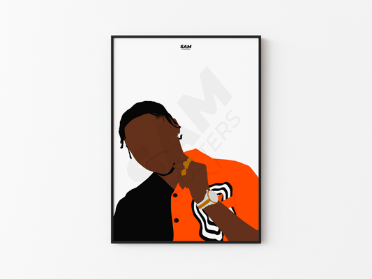 Tiakola Minimaliste Poster