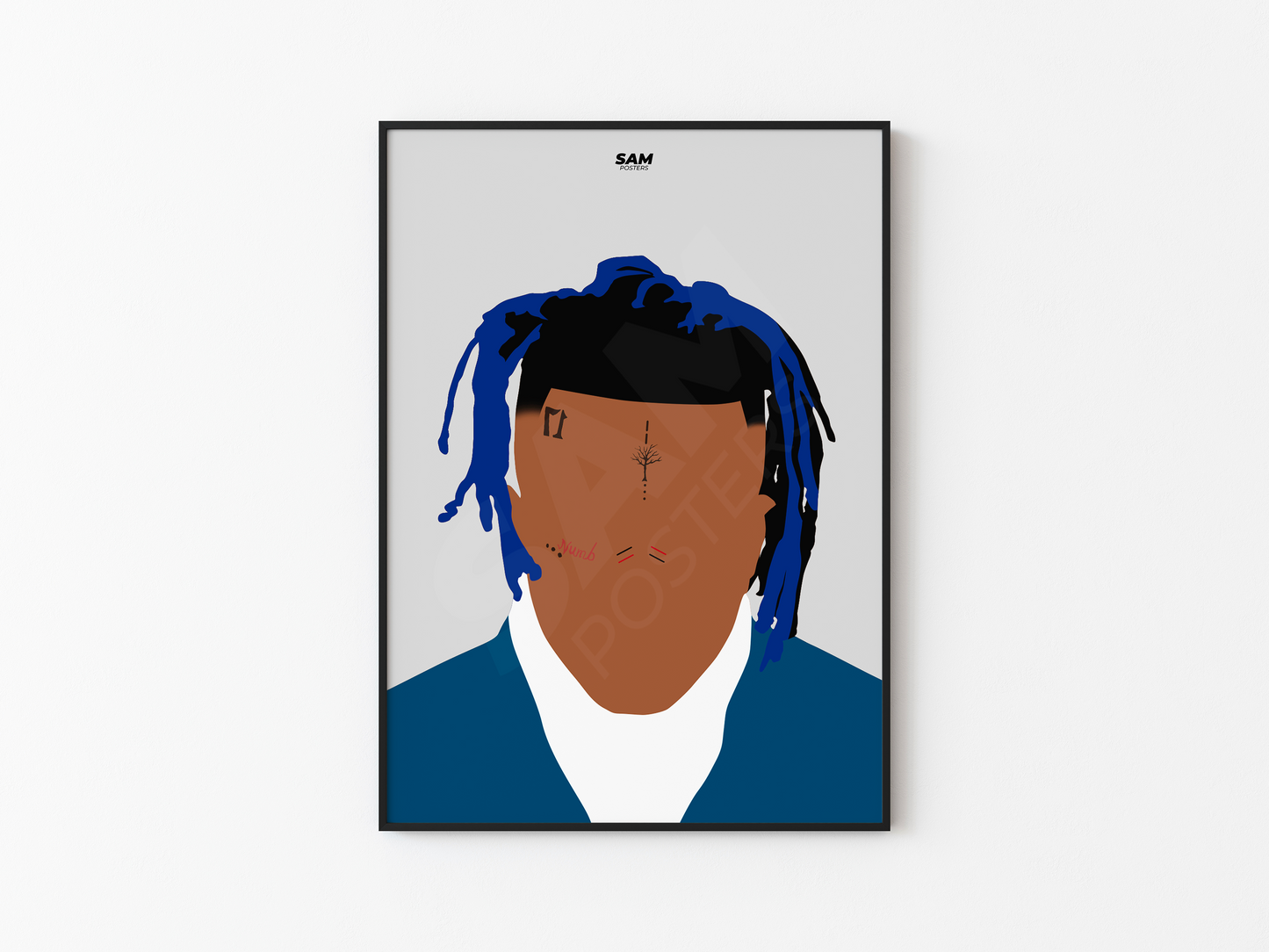 XXXTentacion Minimaliste Poster