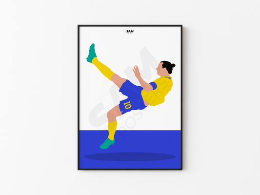 Zlatan Ibrahimovic Poster