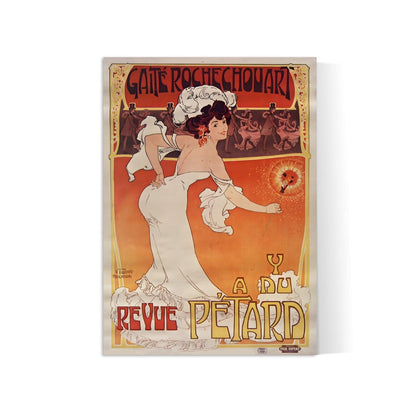 Affiche cabaret vintage "Gaïté Rochechouard - 'Ya du pétard" - Haute Définition - papier mat 230gr/m²