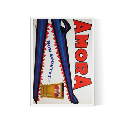 Affiche cuisine vintage "Amora"- Haute Définition - papier mat 230gr/m²