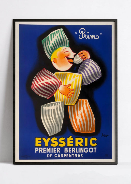 Affiche cuisine vintage "Berlingots Eysséric" -Pierre  Bellenger - Haute Définition - papier mat 230gr/m²