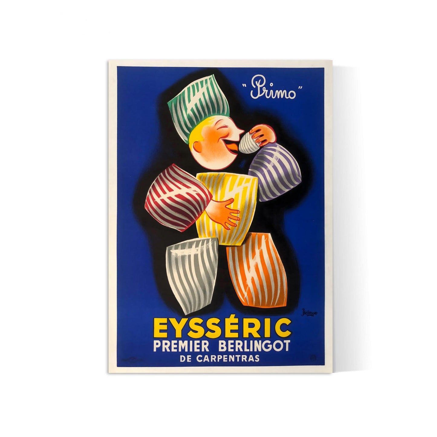 Affiche cuisine vintage "Berlingots Eysséric" -Pierre  Bellenger - Haute Définition - papier mat 230gr/m²
