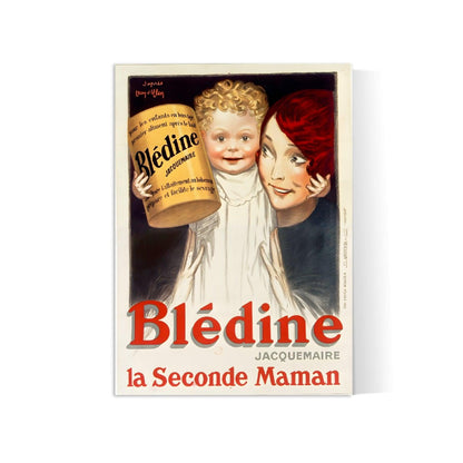 Affiche cuisine vintage  "Blédine" - Jean d'Ylen - Haute Définition - papier mat 230gr/m²