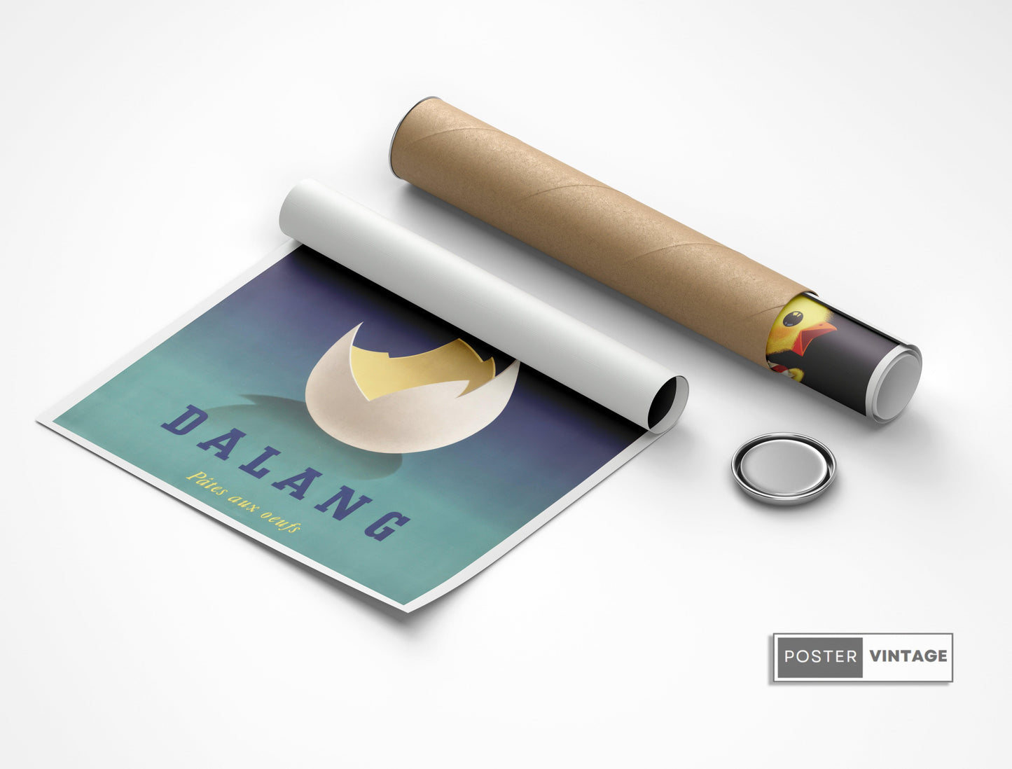 Affiche cuisine vintage "Pâtes Daland"- Haute Définition - papier mat 230gr/m²