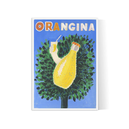 Affiche Orangina "Arbre fruitier" - Villemot - Haute Définition - papier mat 230gr/m²