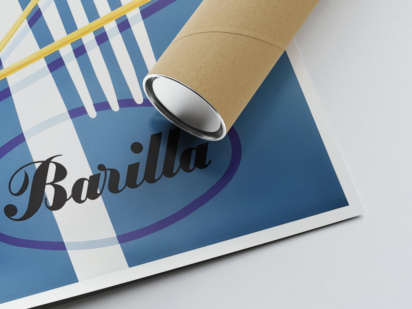 Affiche pâtes "Barilla" - Erberto Carboni - Haute Définition - papier mat 230gr/m²