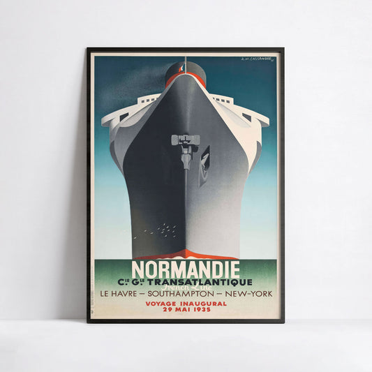 Affiche   Cunard White Star -A Roquin- Haute Définition