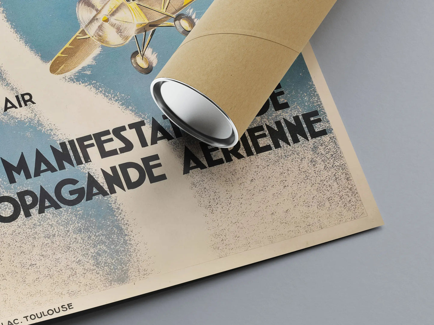 Affiche Aviation vintage "Grande Manifestation de Propagande Aérienne" - Haute Définition - papier mat 230gr/m²