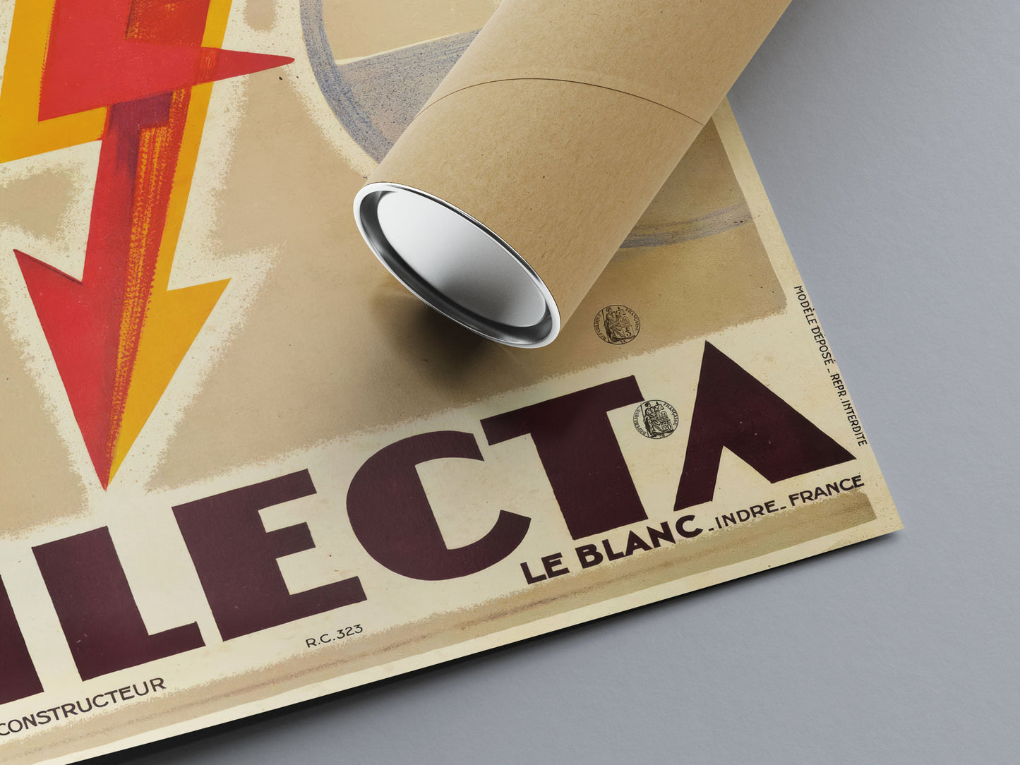 Affiche  Cycles Dilecta- Georges Favre- Haute Définition - papier mat 230gr/m² (Copie)
