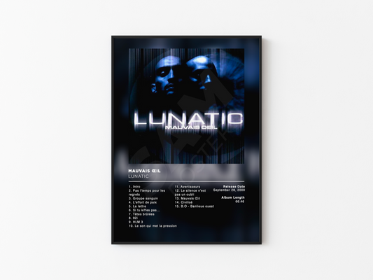 Mauvais Oeil Lunatic Poster
