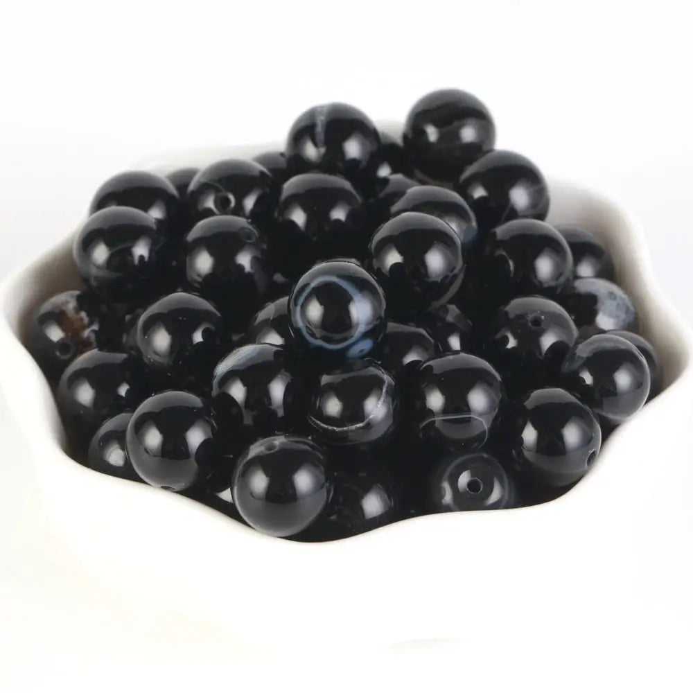 Perles en pierre naturelle 4 et 6 mm