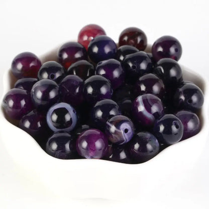 Perles en pierre naturelle 4 et 6 mm